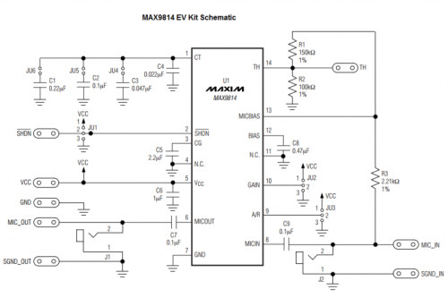 Max9924 схема включения