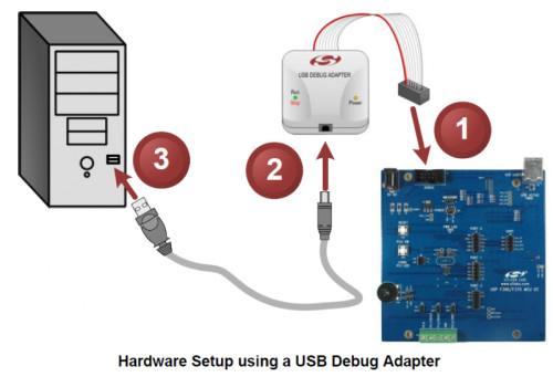 Распиновка usb debug adapter